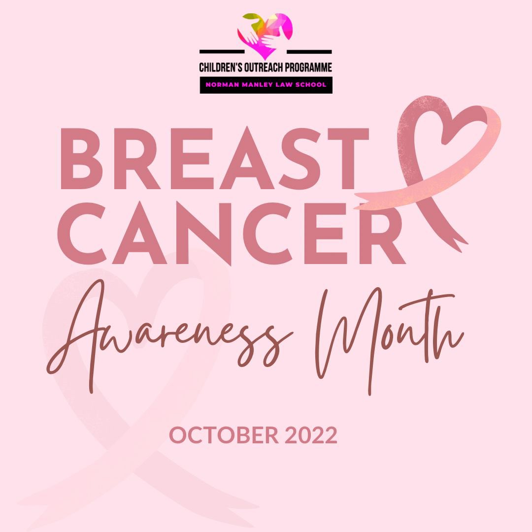 copnmls's tweet photo. October is Breast Cancer Awareness Month💖
To help, you can donate to local organizations such as the Jamaica Cancer Society.
Women finding an abnormal lump in the breast should consult a health practitioner without delay.
#COPNMLS #ChildrensOutreachProgramme https://t.co/fOYnmDHFwC