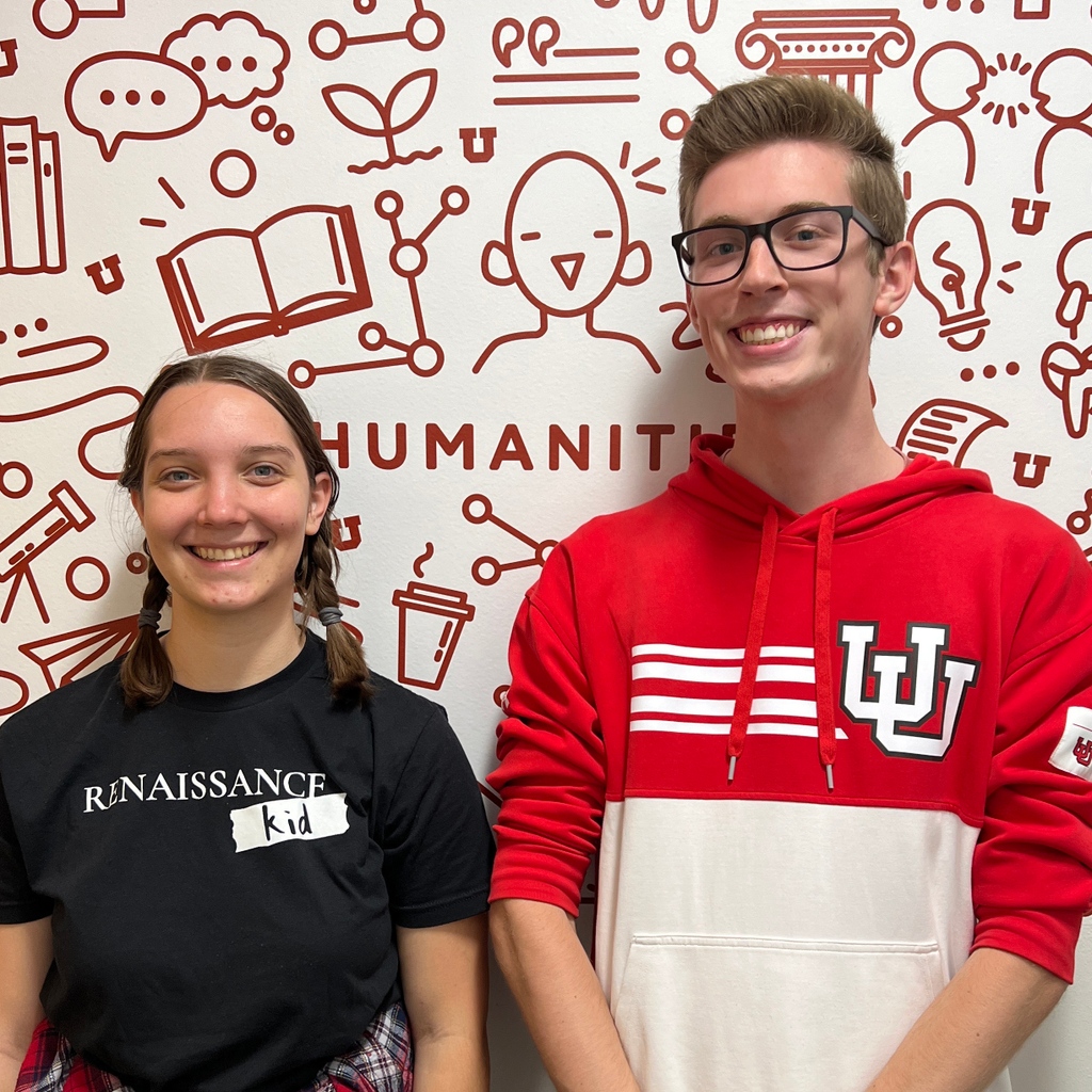 UofUHumanities's tweet photo. We have a fun #IDeclared today! Last week two newly declared Linguistics students stopped by so we have a double feature! https://t.co/4uSG67Qxvu