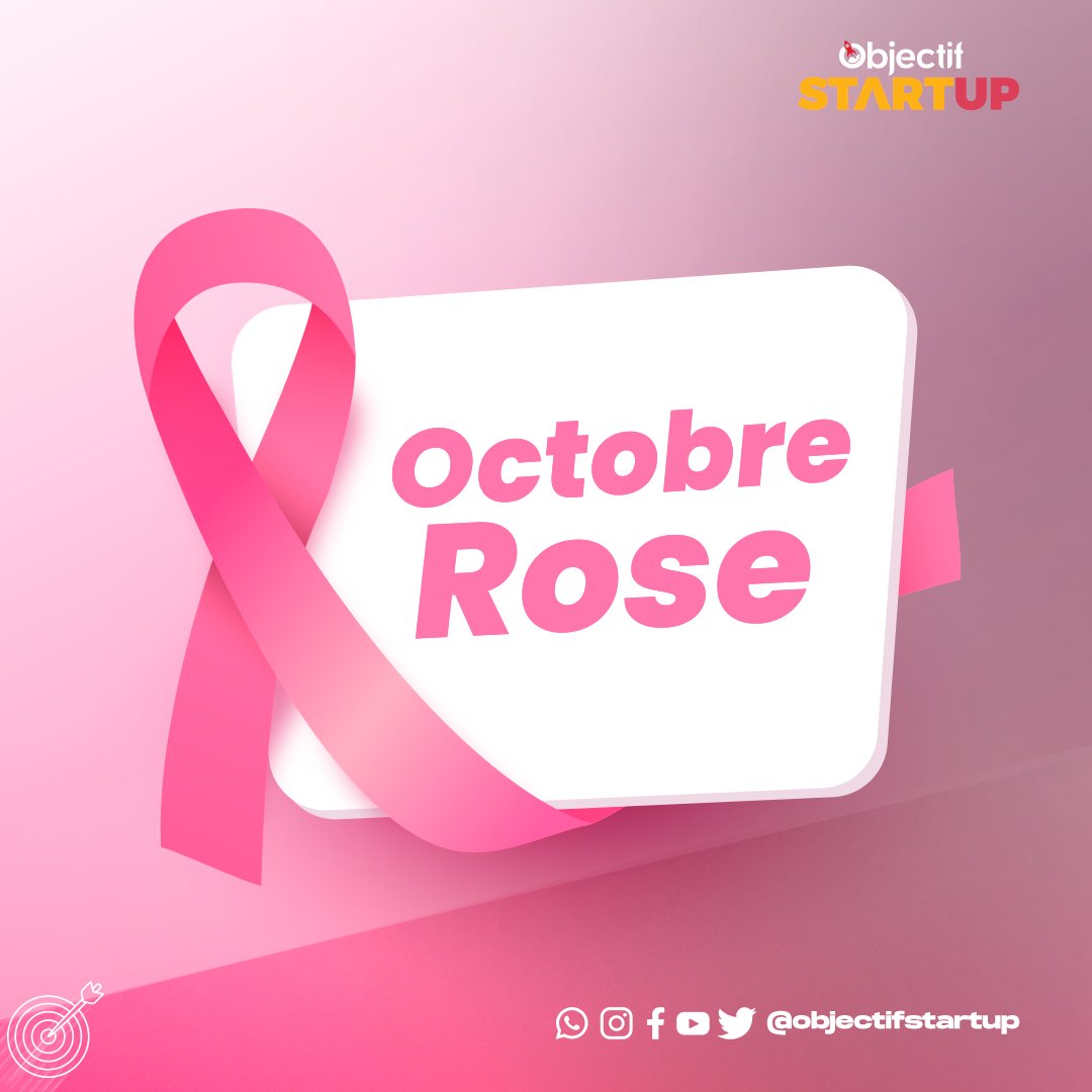 Objectif_Start's tweet photo. Octobre Rose

Tous ensemble contre le cancer du sein chez la femme.

#octobrerose #objectifstartup #pitch #nouvellesaison https://t.co/8s3eLTmCan