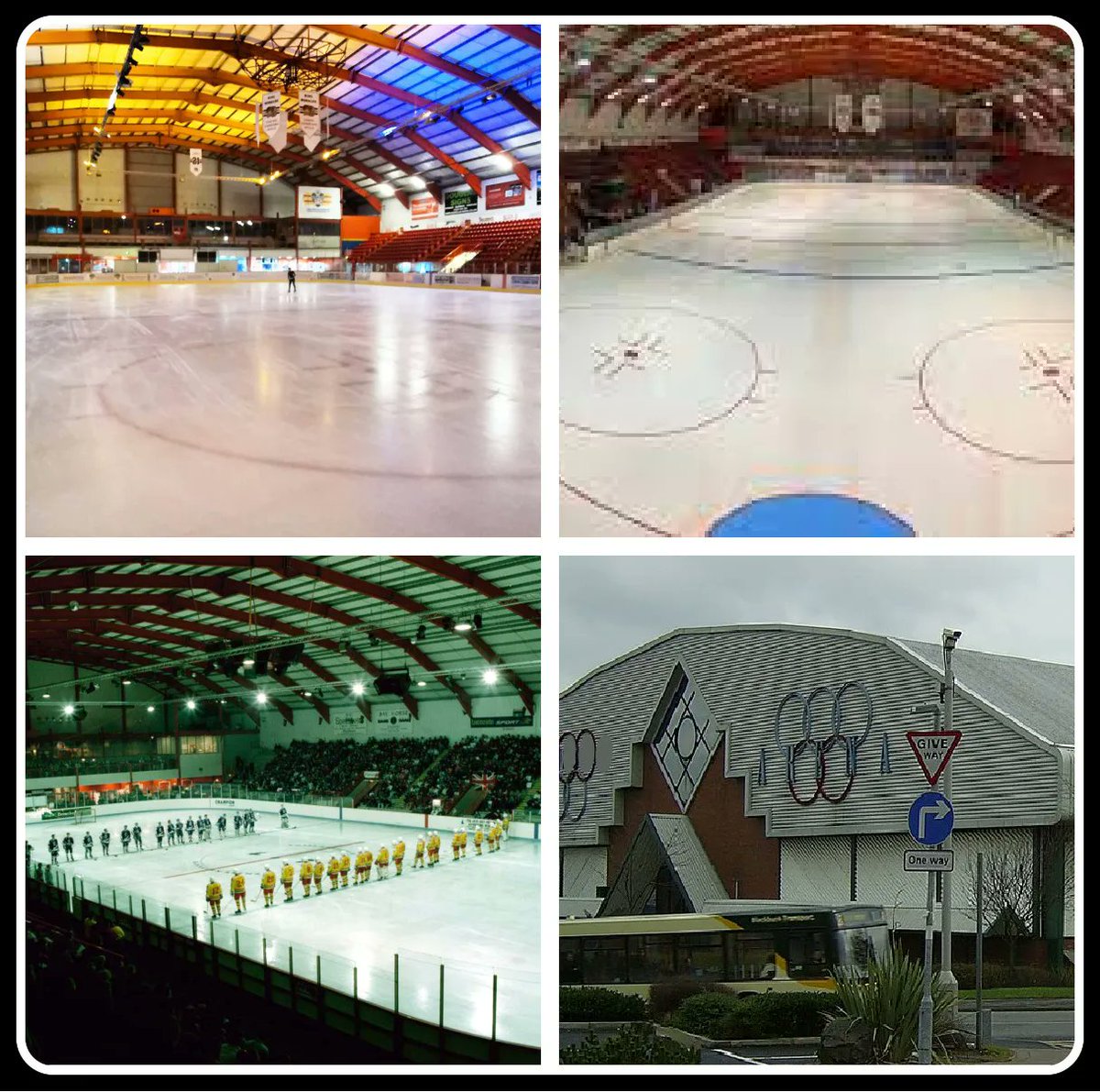 OldTimeHockeyUK's tweet photo. #OldTimeHockeyUK "Rink of the Day"
Another iconic building, constructed in the early 1990's and still "alive &amp; kicking" 
So, where is it located?
What are your favourite memories of being there? https://t.co/e5LuBGSRv8