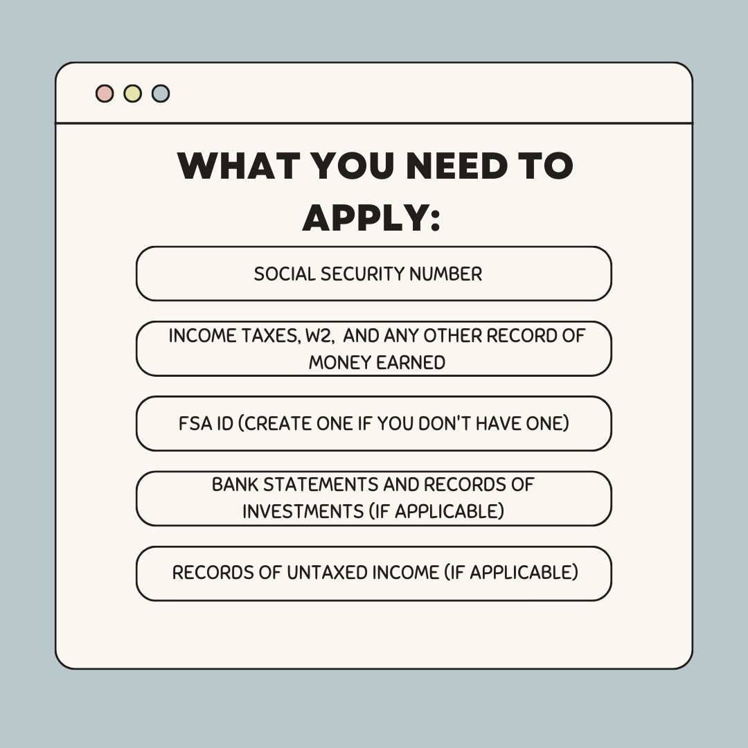 uchangescholars's tweet photo. Happy October! The FAFSA Application is now open. Make sure to gather all your documents to file your FAFSA today! For more information, check out  https://t.co/VRKvZU4smE https://t.co/hLyKkY5hP5