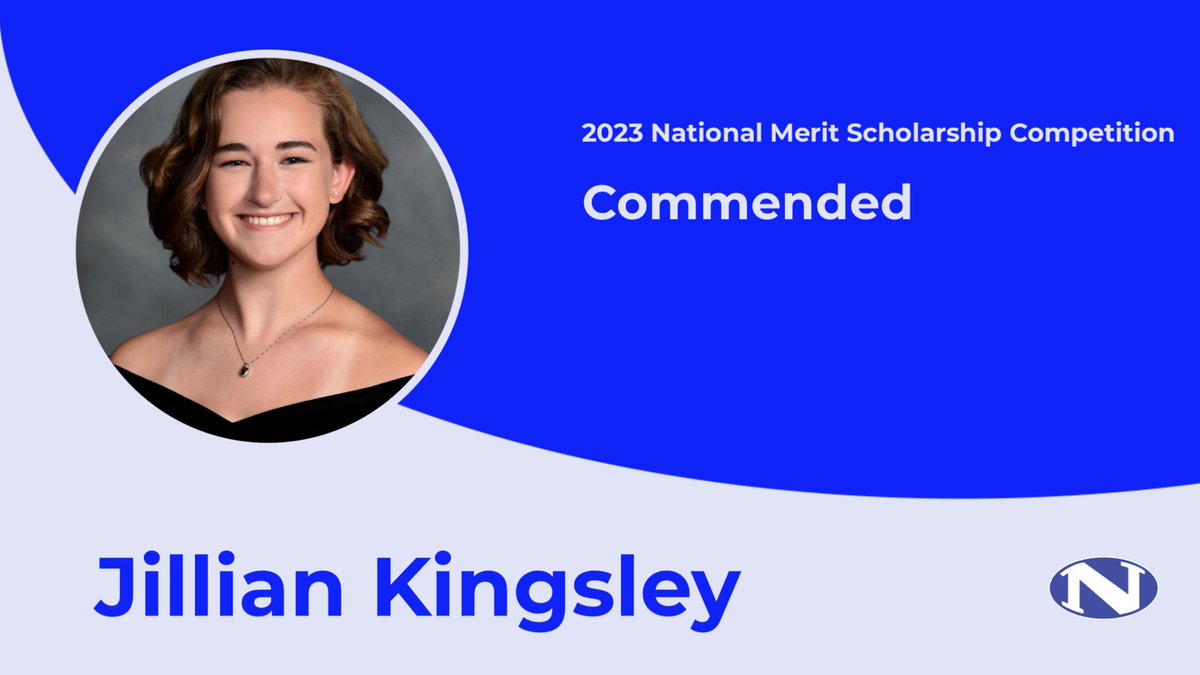 NASD712Director's tweet photo. 👏🏻🔵⚪️🦅📚💪🏻 Congratulations to Jillian Kingsley, a Commended student in the 2023 National Merit Scholarship Competition‼️ https://t.co/cf6CIDxEWt