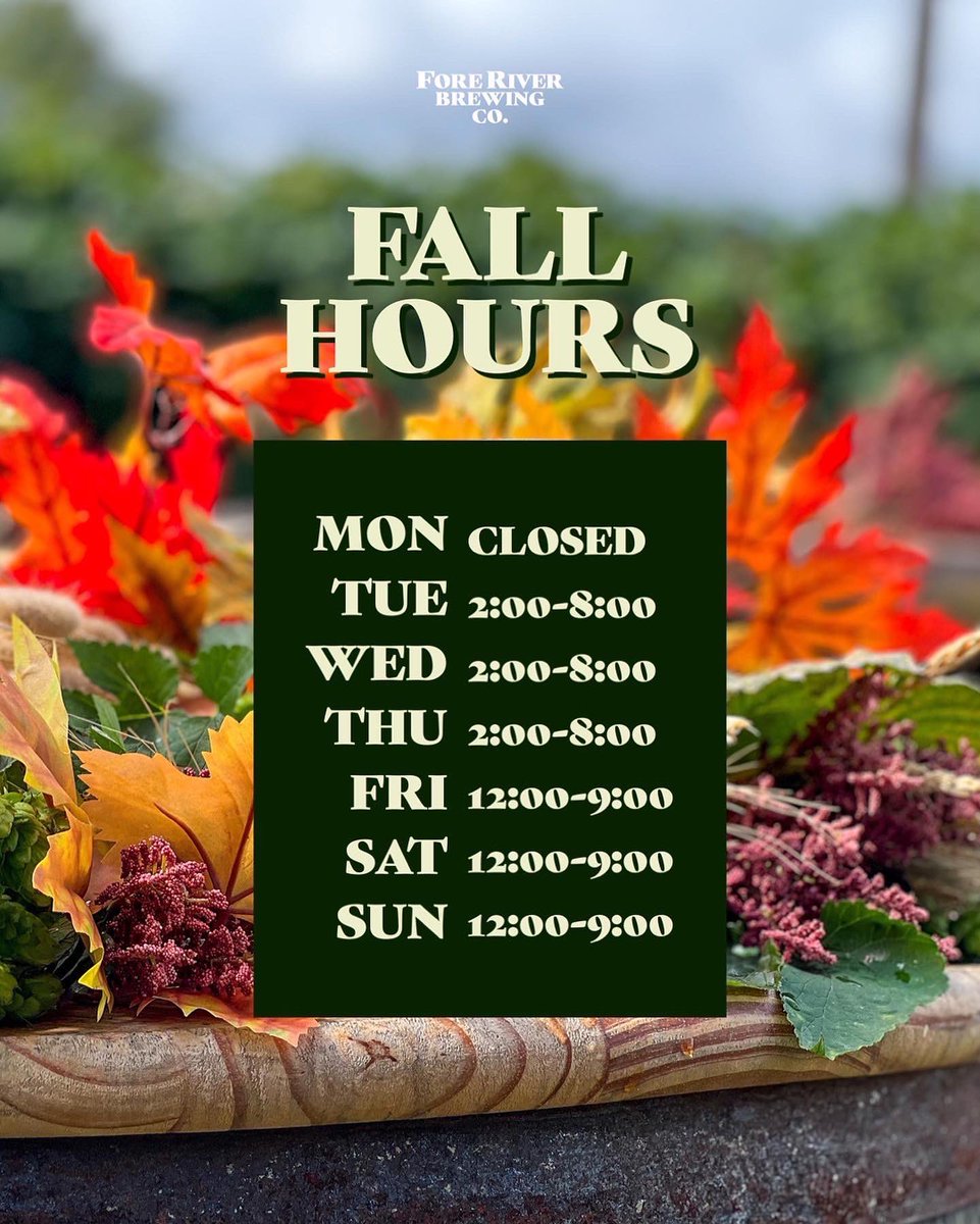 Fore River Brewing Company tweet media