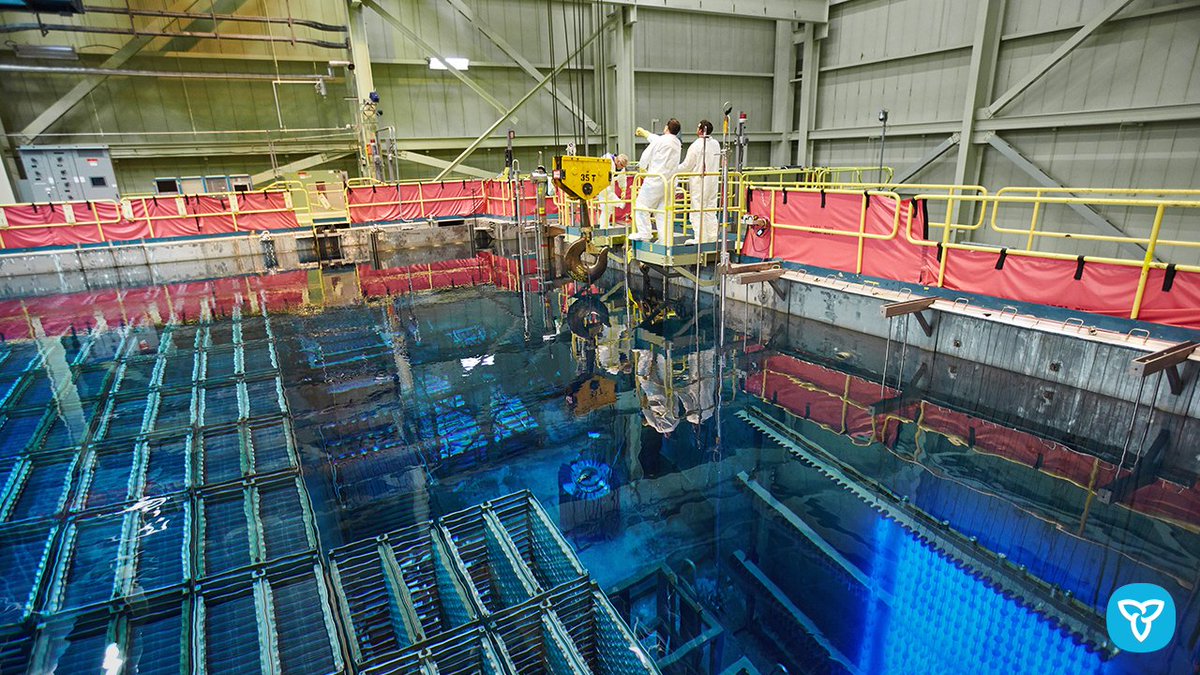ONenergy's tweet photo. #DYK Ontario's nuclear reactors don't just generate clean electricity? They also produce life-saving medical #Isotopes and Ontario is a leading supplier of isotopes that are used to keep hospitals clean and safe, diagnose + treat cancer. https://t.co/oZLtcbO6X3