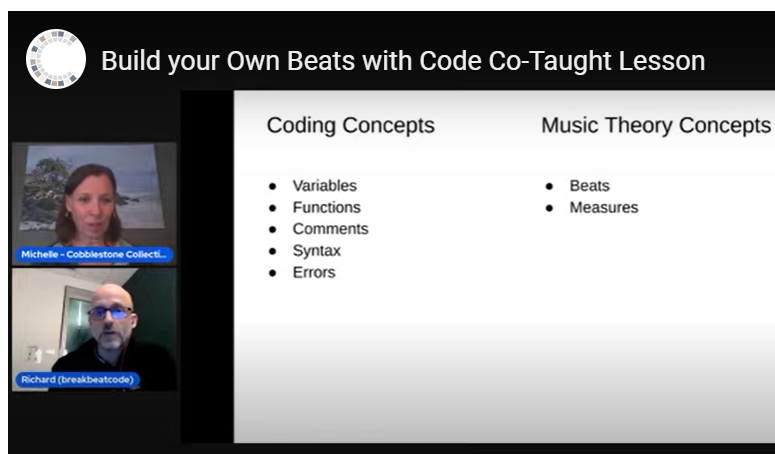 flipping_focus's tweet image. Taking a walk-through creating music through coding with #BreakBeatCode @TheCobblestoneC and @GoogleForEdu #LearnToCode #python #blockcode using earsketch.gatech.edu/landing/#/