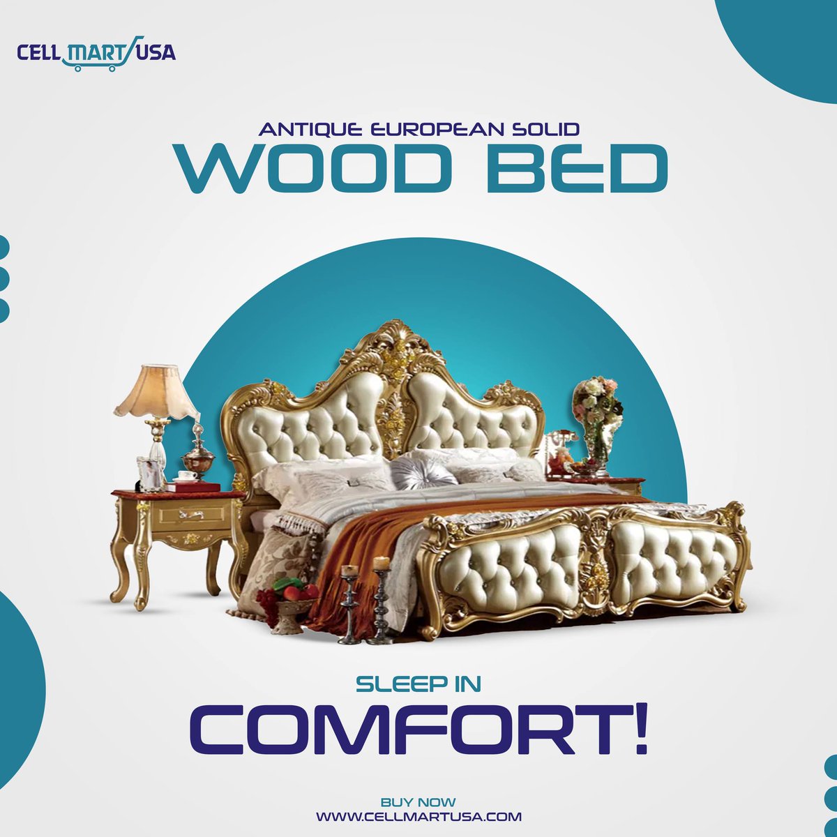 This bed is well-made and has a stylish design so it will get you proper rest every night.

#onlineshoppingusa #onlineshoppingsite #onlineshoppingaddict #clothingforsale #70offsale #apparelcollection #apparelandaccessories #cellmartusa #woodbed #comfortbed