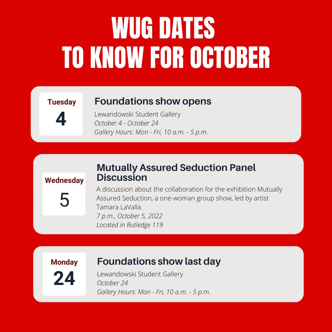 Winthrop University Galleries tweet media