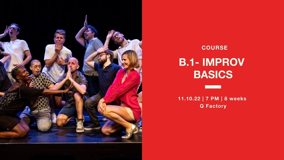 Improv is a great way to get connected. Our new Improv Basics begins October 11th at Q-Factory in Amsterdam. Sign up before it sells out! easylaughs.nl/service-page/b…