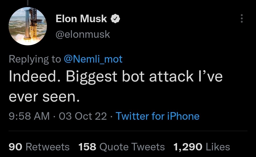 RailLucifer's tweet photo. @elonmusk Why so you can call then Bots as well? https://t.co/1n5VlNKikp