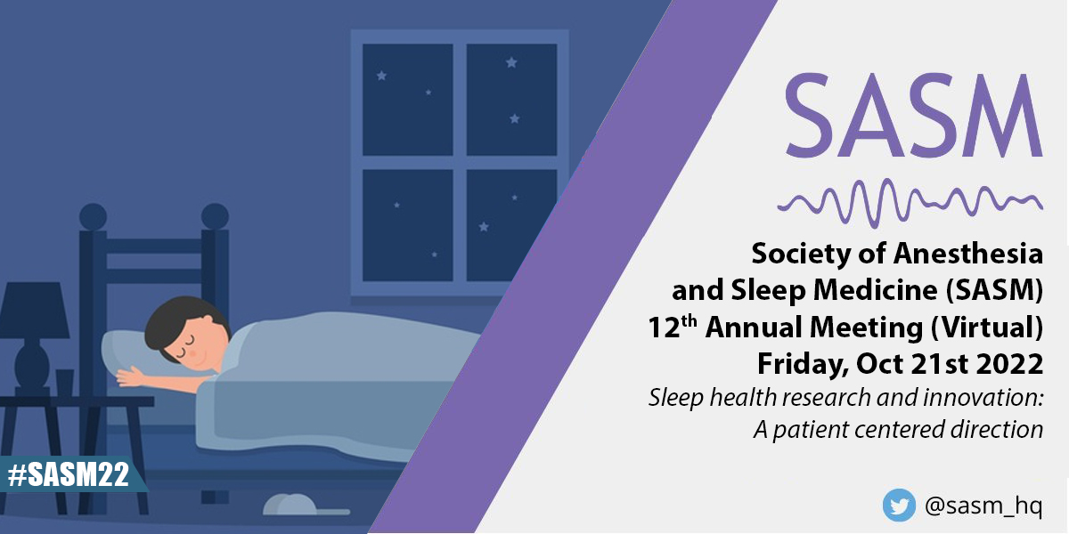 HSSAnesthesia's tweet photo. The @SASM_HQ 12th annual meeting is in ~two weeks! Join the virtual meeting Oct 21, 2022. FREE attendance & CME for members. FREE attendance & paid CME for non-members. Review the speakers, schedule and register here: https://t.co/Jh8eOxdYna @sgmemtsoudis @MaryJHargett1 #SASM22 https://t.co/JZOsWvL846