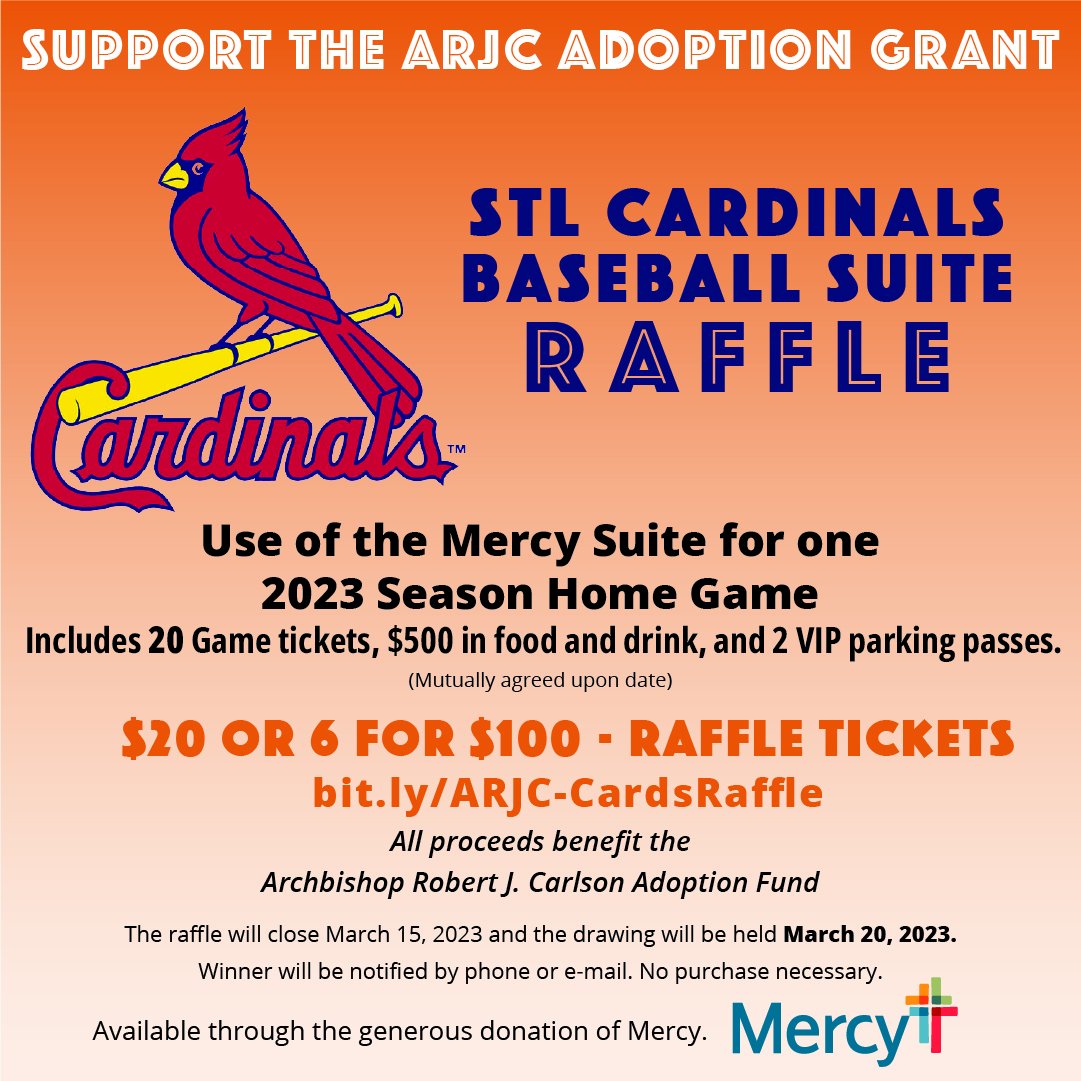 STLNFP's tweet image. It's back...and better than ever!!!

This year's raffle winner will win a prize TWICE the value of previous years. Buy your raffle tickets and support the adoption grant today!!! 
bit.ly/ARJC-CardsRaff…