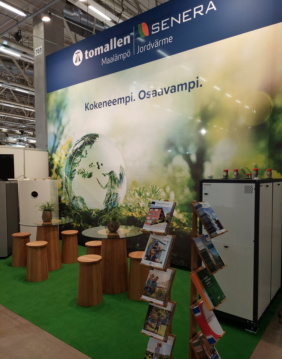 Olemme mukana huomenna aukeavilla FinnBuild-messuilla. Tule juttelemaan rakennusten energiansäästöstä osastollemme 7a110! Tarjoamme #maalämpö - ja #lämmöntalteenotto ratkaisuja kaikkiin kiinteistöihin.