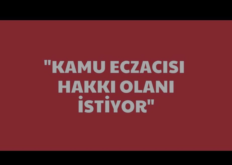 KamuEczacısının Hakkını Ver