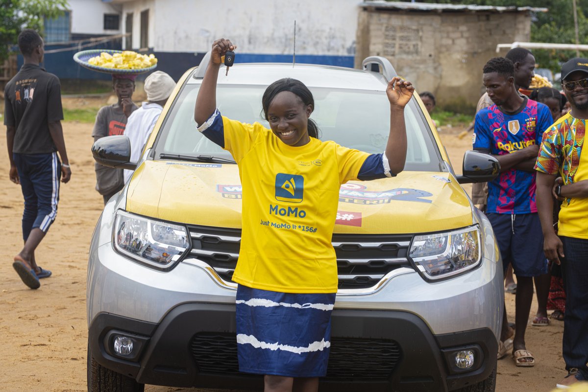 MTNlonestar's tweet photo. We made history again at Jocon Town Field last week Friday! We gave away two cars to two lucky winners plus a KehKeh and many cash prizes. We love changing lives and entertaining our customers with some amazing performances. #MoMoMore #MoMoWaysaWasa https://t.co/0DVVDgjScE