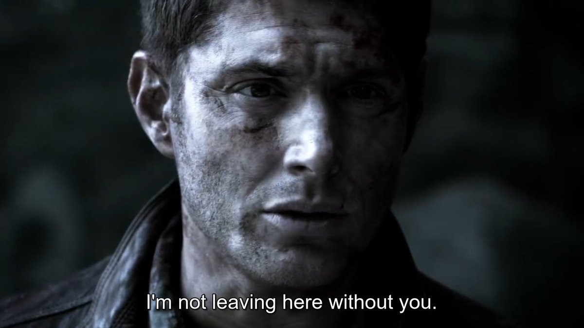 CasIsLoved's tweet photo. the most absurd thing about supernatural is them trying to convince us that dean would've just left cas in the empty and not moved heaven and earth to save him https://t.co/sbevUHqQH1
