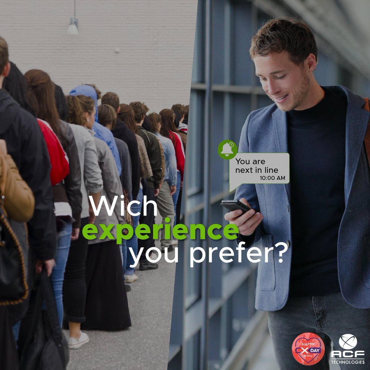 This October 4th is #CXDay and we want to remind you that the #CustomerExperience is not the actions your company performs to serve them, but how they feel when accessing your products or services. Are you providing the best experience?