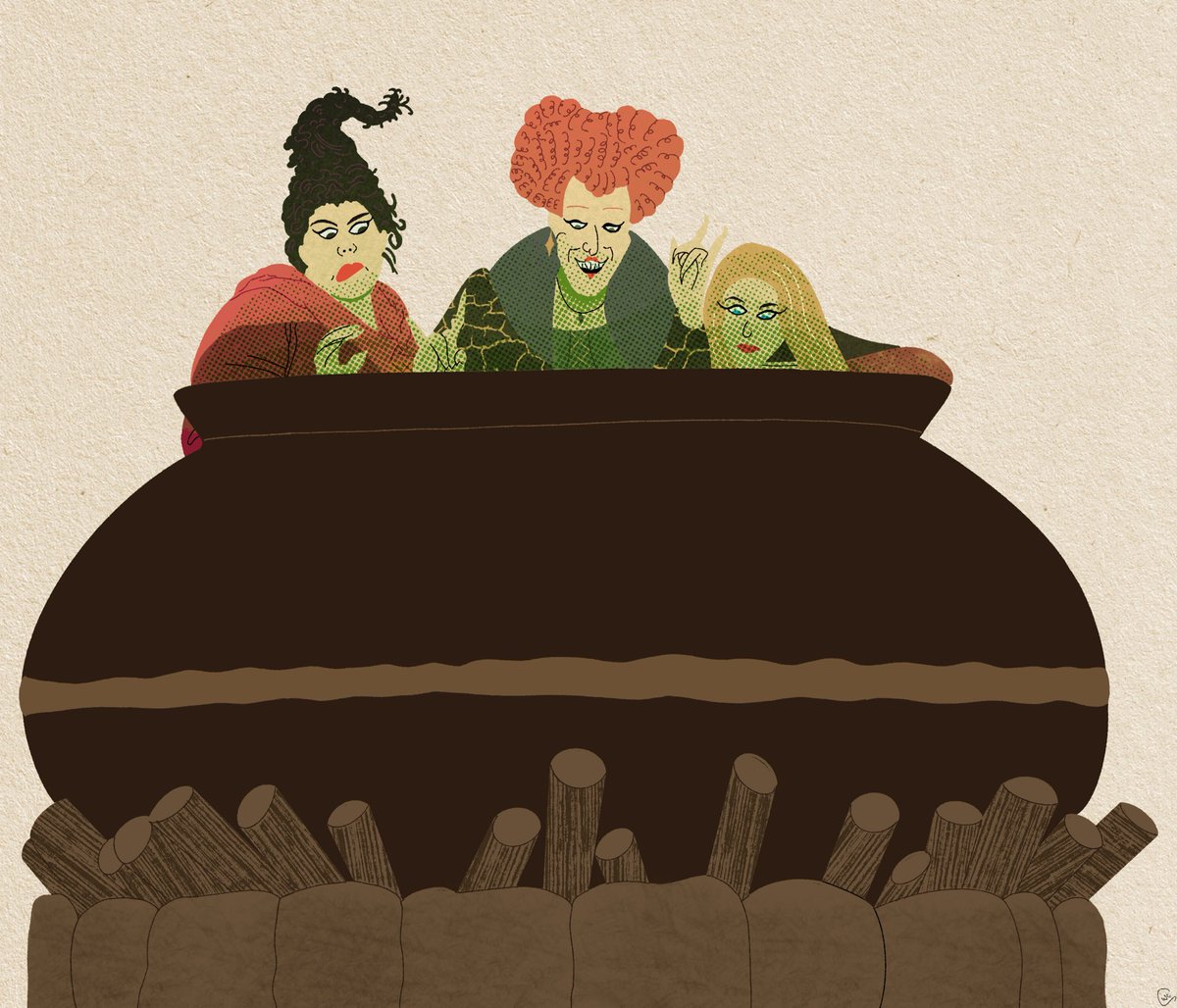 ArtsByClark's tweet photo. Day 2 - Sanderson's Brew

#frightfall2022 #retrosupplyco #HocusPocus #HocusPocus2 #disney #SandersonSisters https://t.co/aB9uFrGZQi