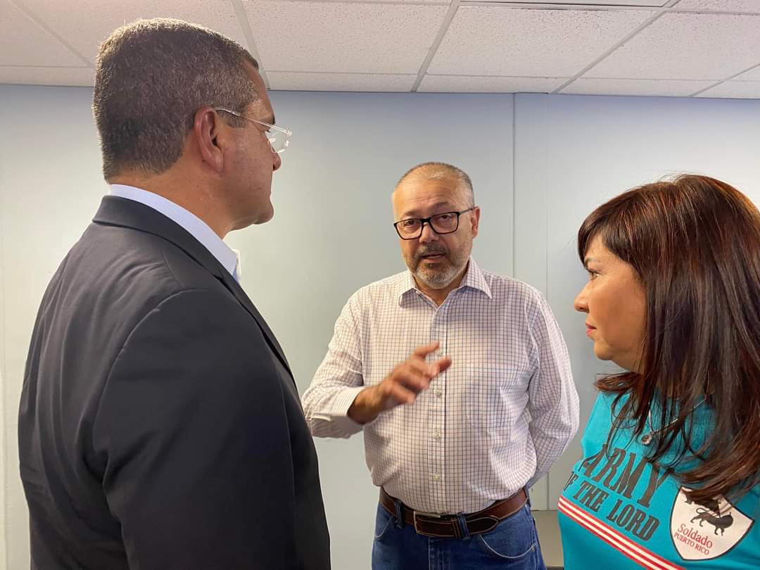 El gobernador <a href="/GovPierluisi/">Gobernador Pierluisi</a> también llegó a Ponce para el encuentro con el President <a href="/POTUS/">President Donald J. Trump</a>.