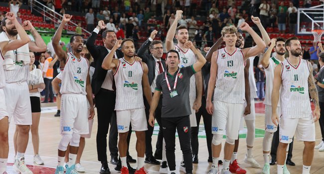 #PınarKarşıyaka ilk haftayı galibiyetle kapattı. 🏀🗑️

Pınar Karşıyaka: 79-Manisa Büyükşehir Belelediyespor:76