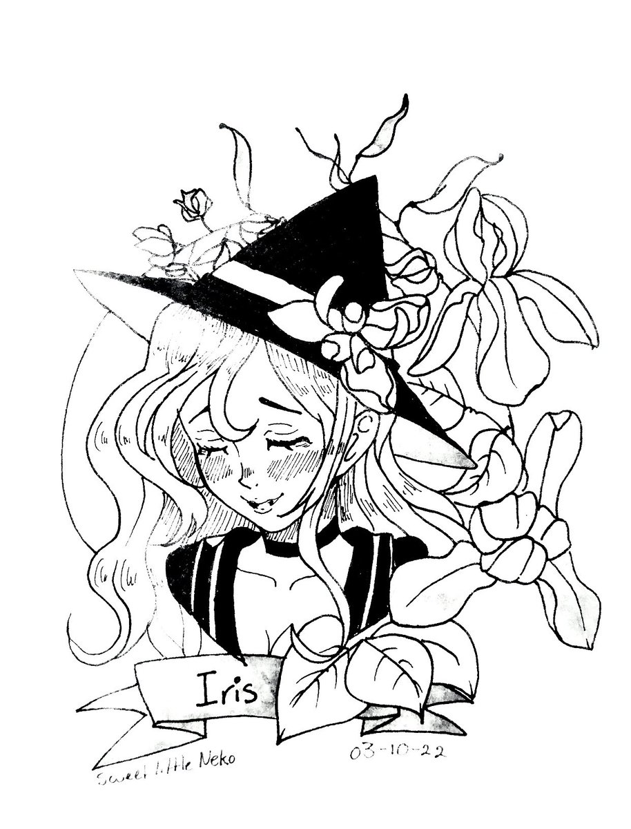 Sweetlittleneko's tweet photo. Day 3: Iris
“When it rains, look for rainbows. When it’s dark, look for stars.”
Asdasd se me olvido sacar foto antes de pintar Así que disculpen el edit rapido 😅
#botanicalinspiration #nekospromtlist #slnart 💕 https://t.co/MuDOQd14yX