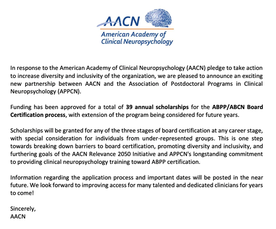 The AACN tweet media