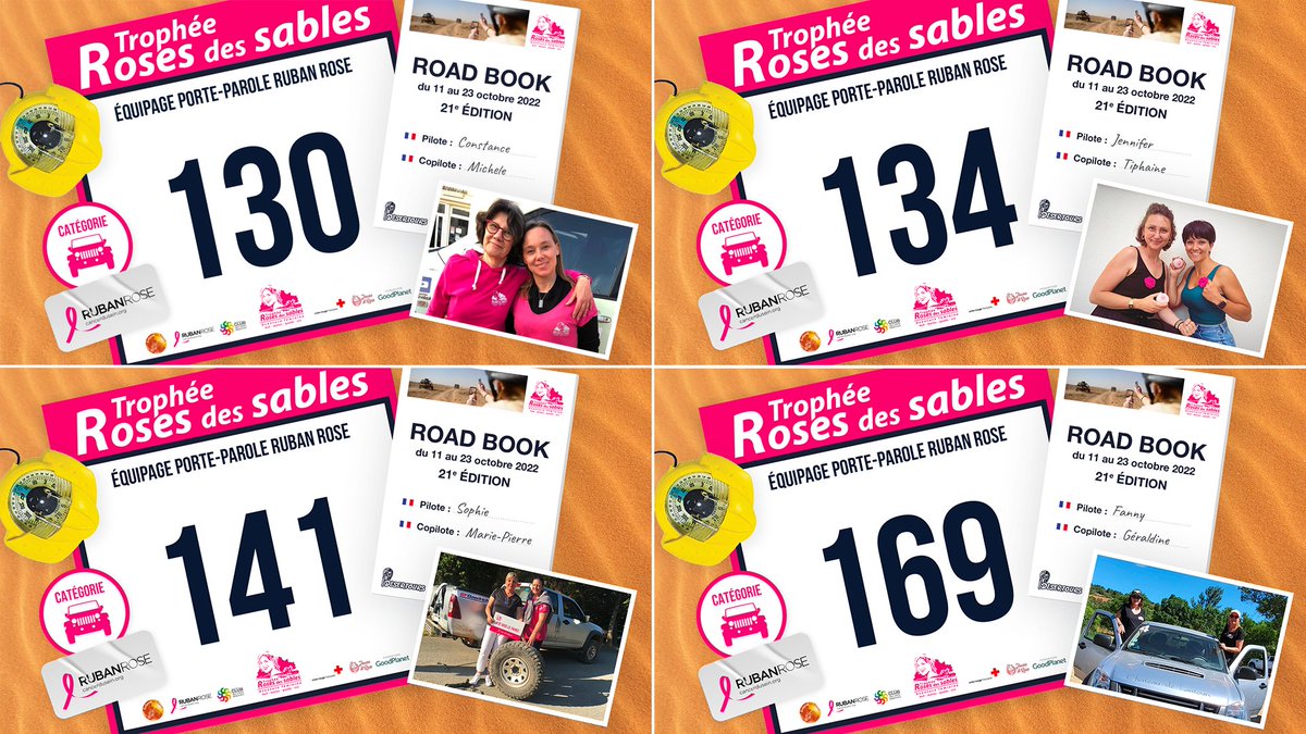 RallyeRDS's tweet photo. Pour cette 11e année de soutien du #TropheeRDS à @RubanRose, 10 équipages porteront les couleurs de l’association.
Ces vingt femmes sont là pour porter le message de prévention et de lutte contre le #cancerdusein tout au long du rallye !
_ #OctobreRose #RubanRose #TousConcernes https://t.co/XeOZKXMEQI