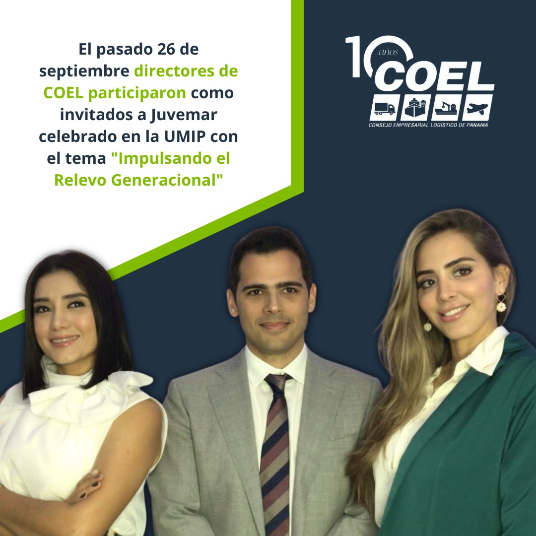 coelpty's tweet photo. con el objetivo de materializarlas en un futuro.
#coel #juvemar #jovenes #relevogeneracional #logistica #panama #apoyo #creatividad https://t.co/UdnJcuJhBa