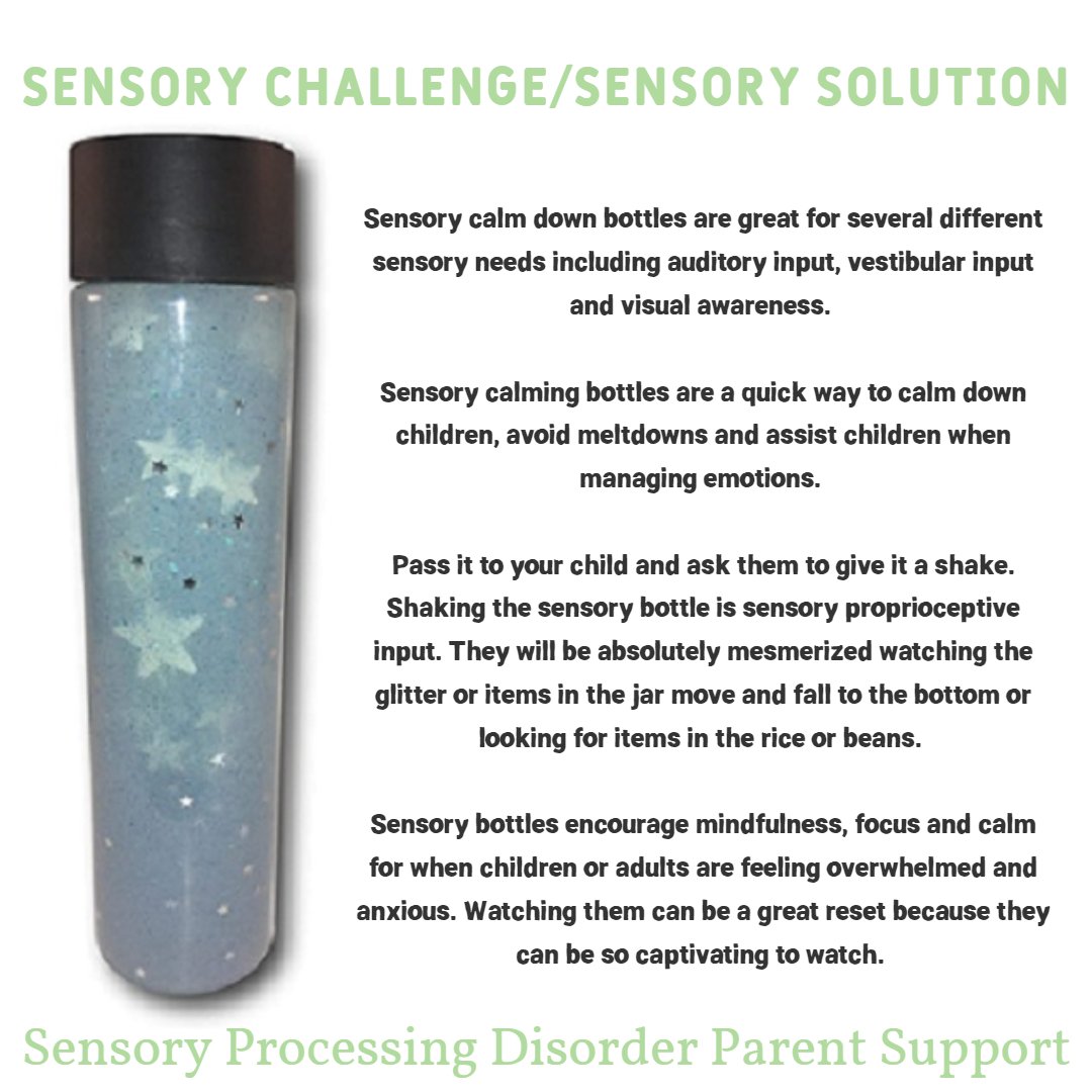 Sensoryprocessi's tweet photo. It's National Sensory Awareness Month! 🧡💙 Celebrating Sensory Superheroes. All month I will be posting Sensory Challenges and Sensory Solutions all month! 🦸‍♂️🦸‍♀️ #sensoryprocessingdisorder #SPD 
 #sensorybottles #calmingbottles #sensory 
https://t.co/4uBCwrD1fu https://t.co/OXyjbpciHZ