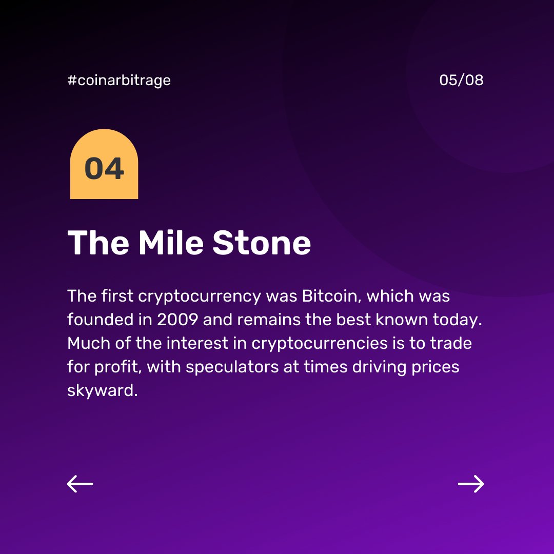 CoinArbitrageio's tweet photo. What is Cryptocurrency ? Part 2

Join our Telegram group for any questions , feedback or just to say hi to everyone and to be a part of our daily growing Family!

#cryptocurrency #arbitrage #crypto #blockchain #cryptonews #cryptotalk https://t.co/t1Mu3PFqPR