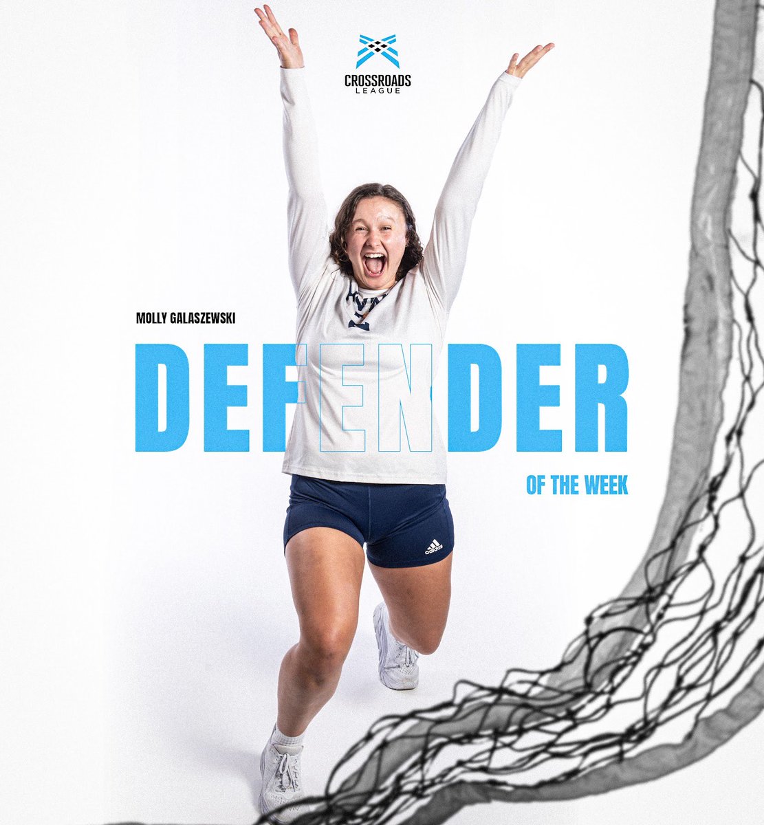 Let’s go Molly G! After a big week for <a href="/mvnu_volleyball/">MVNU Women's Volleyball</a>, Molly Galaszewski has been named as the Crossroads League Defender of the Week! Molly had at least 18 digs in every match last week, and had 26 in the team’s big upset of No.11 IWU on Saturday!