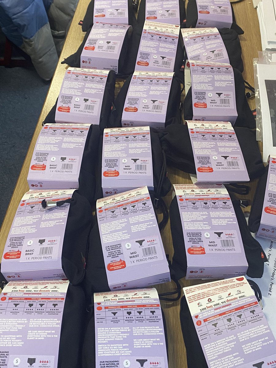 The PDG would like to say a huge thank you to Julie Fyfe of Unicorn Cup for her presentation on the unicorn cup and wider discussion on periods. Excellent turnout by senior young people and the PDG group who used the opportunity to distribute some <a href="/HeyGirlsUK/">Hey Girls</a> period pants. 👏🏻👏🏻