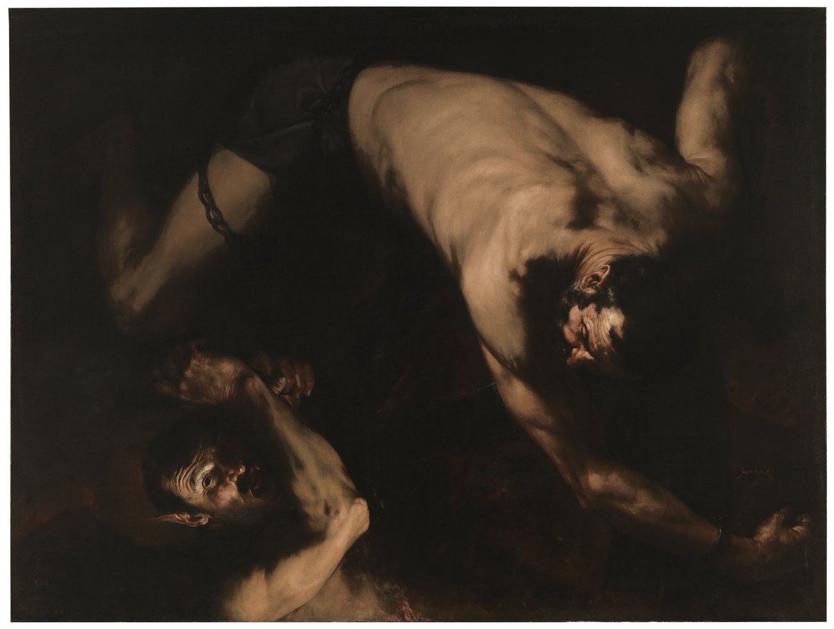 "L'occhio vede solo 
 ciò che la mente è disposta
 a comprendere."

 Henri Bergson 

#aforismi 

#art José Ribera
Ixion (1632)