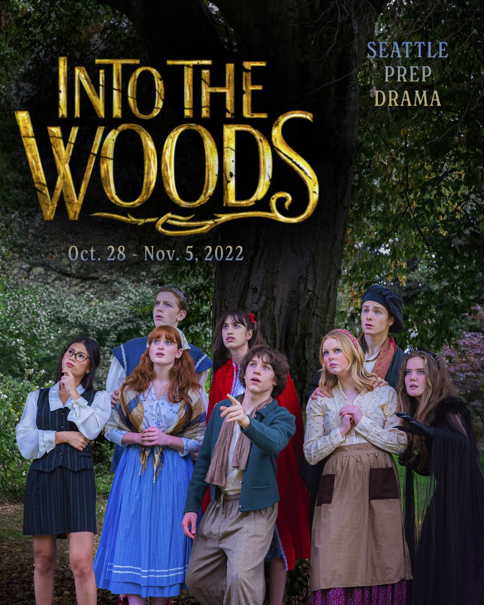 seaprepdrama's tweet image. 19 Prep Actors bring this timeless yet relevant, modern fairy tale twist to life. Tickets are live showtix4u.com/events/seattle… #intothewoods #sondheim #roleprep
