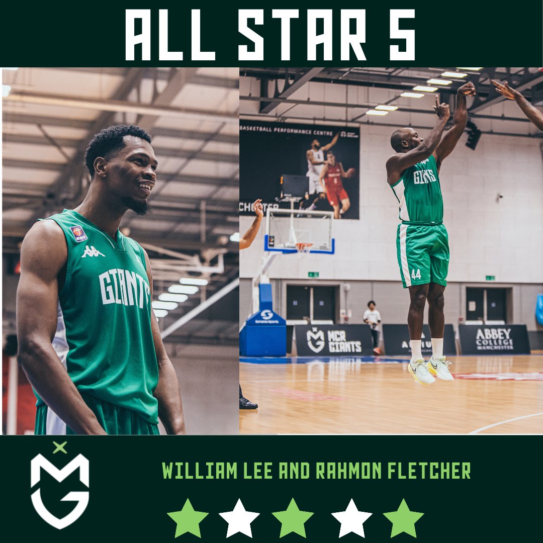 All Star Five again. It's just what we do 🔥

Shoutout to <a href="/haha34lee1/">🎱💙🖤Will 🃏 Am 🐐</a> for his 2 double double performances this weekend and <a href="/rfletcher_44/">Rahmon Fletcher</a> for torching his former team with 19pts and 9 assists and showing out v Plymouth with 11 assists 🤯

#IAMGIANT #KnowOurName #BritishBasketball