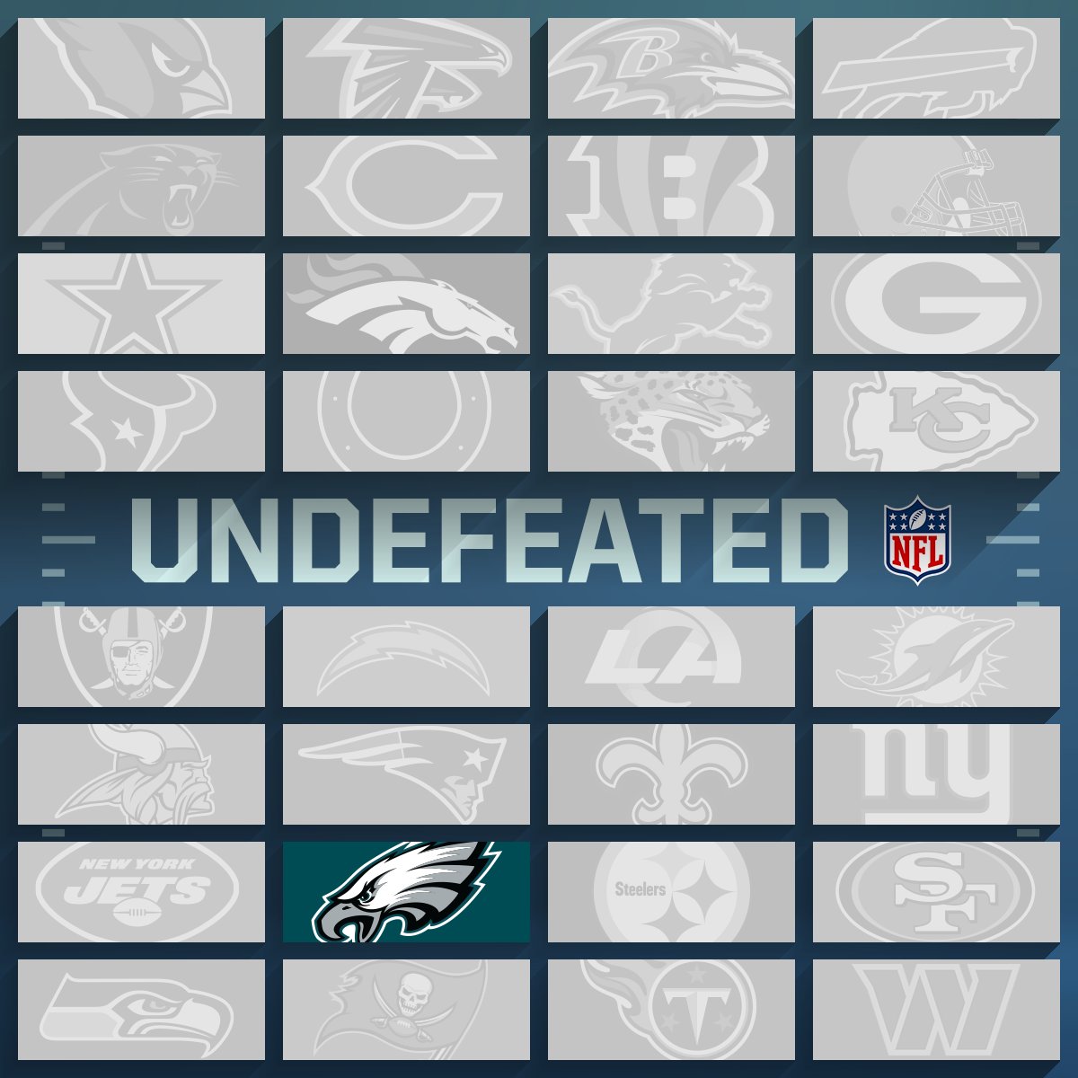 And then there was one. 🦅