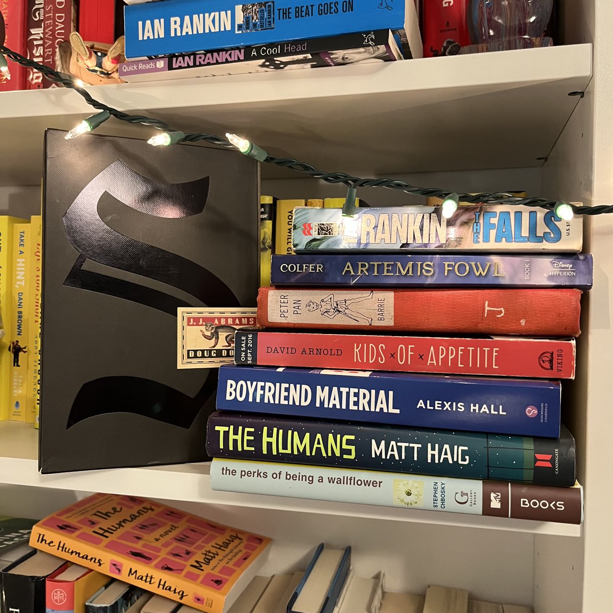 someworriespod's tweet photo. In last week's episode, we talked about the books that helped us become who we are. These are the books that made @sadanielwrites and @StefaniSloma! Give the episode a listen to hear more about how these books shaped us and helped us on her mental health and life journey! https://t.co/VlzHs00Kv0