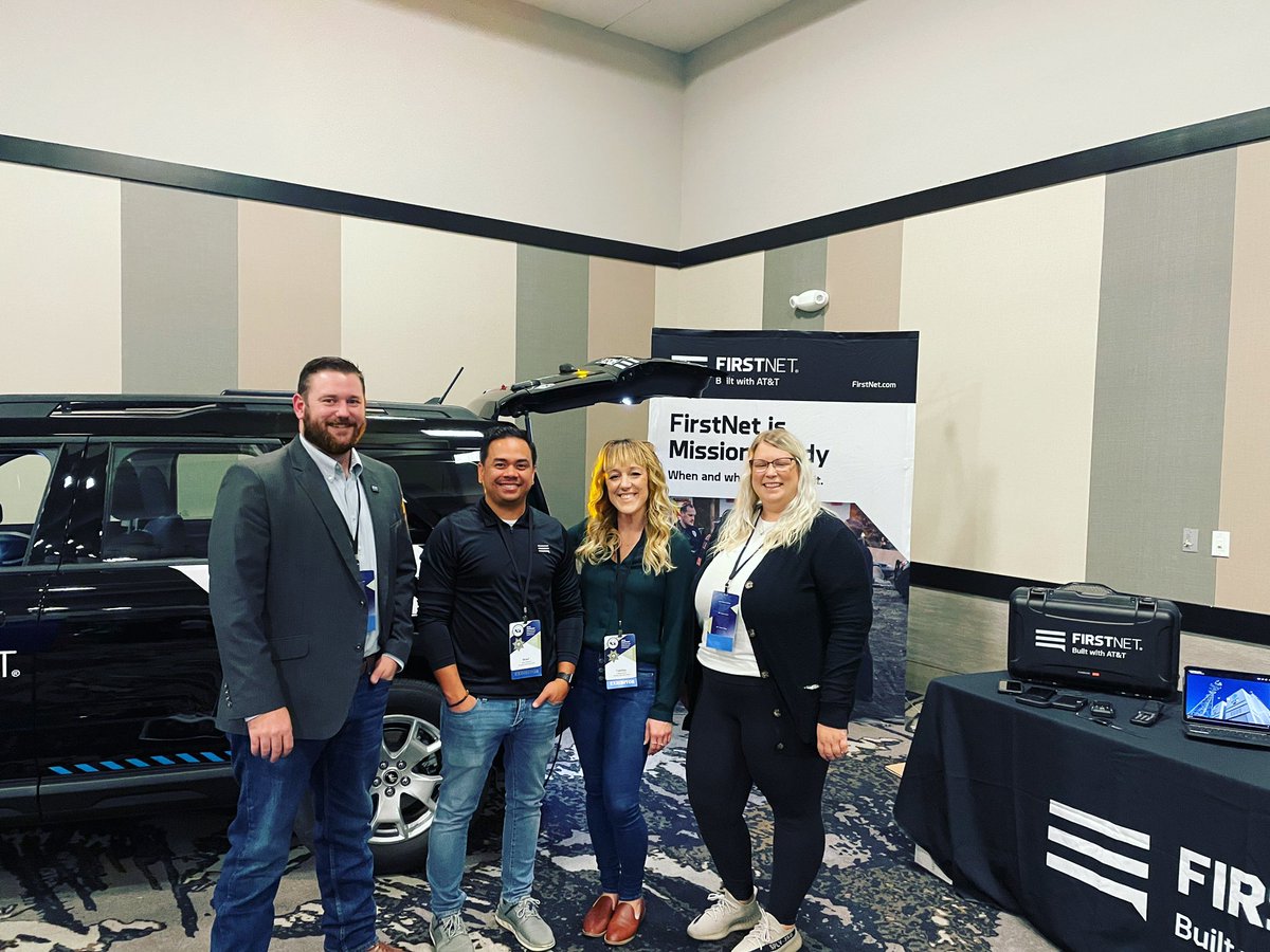 Day 1 at NSA/POAN Nebraska Law Enforcement Conference in Kearney, NE #lifeatatt🌐 #firstnet #firstresponders <a href="/Tara_Carlson_/">Tara Carlson</a>
