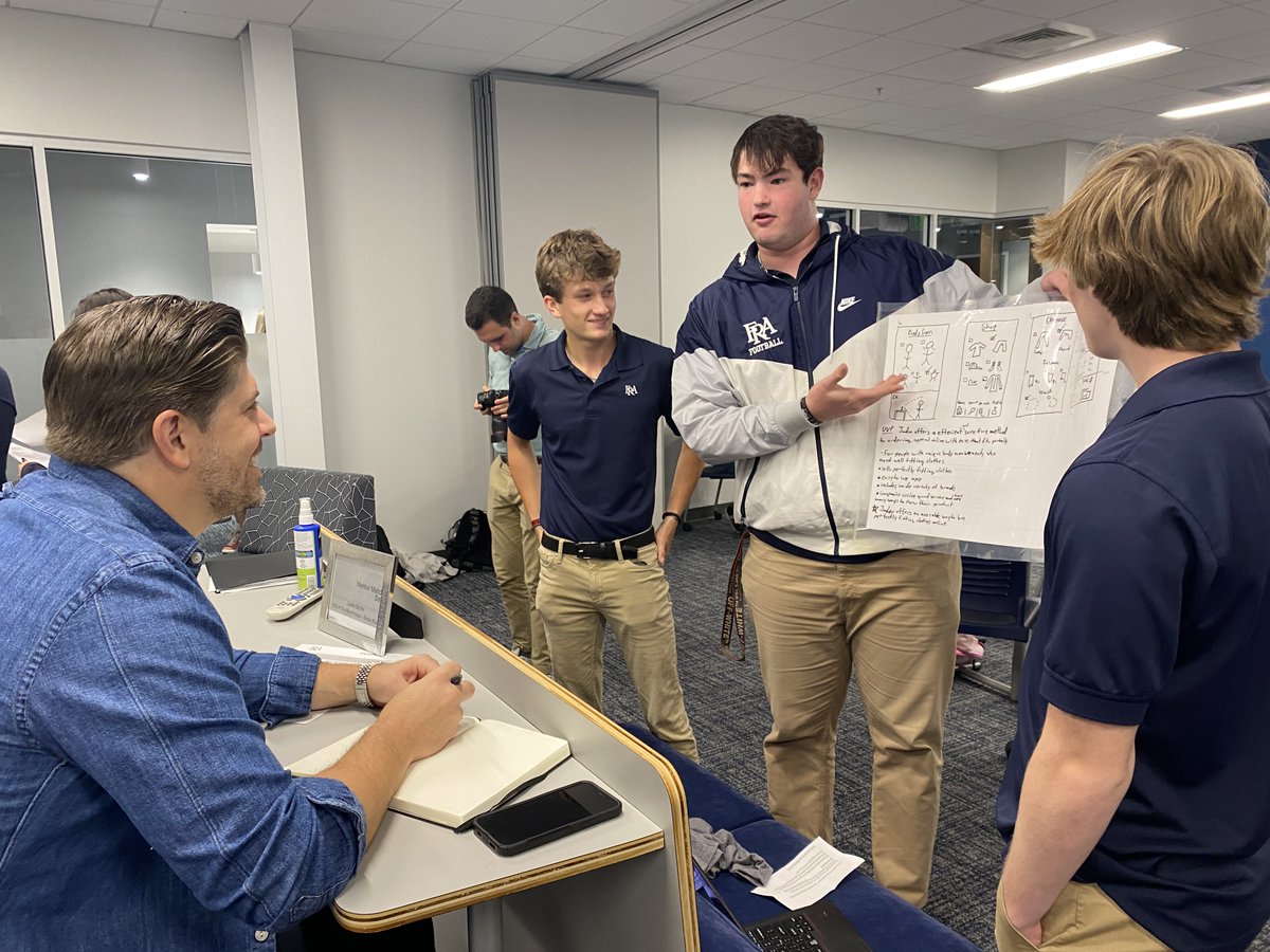 srcasey4's tweet photo. Mentor Match Day in Entrepreneurial Leadership! @FRApanthers #chartyourowncourse https://t.co/6jih44ANsK