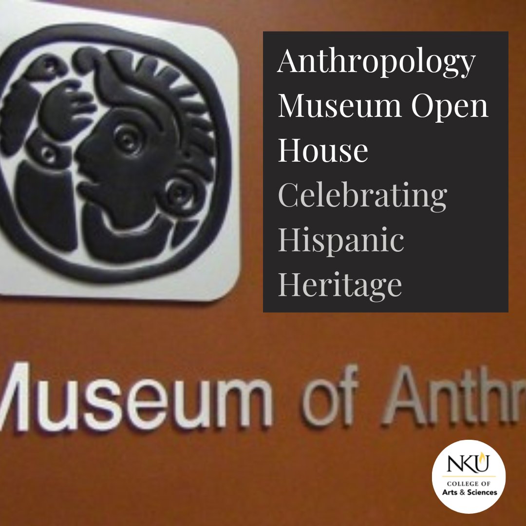 Join us in celebration of Hispanic Heritage Month on Oct. 13th from 11am-1pm at the Anthropology Museum, 200 Landrum! All are welcome!