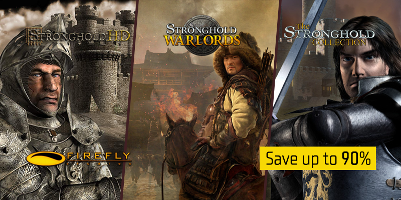 GamersGate's tweet photo. Besiege Great Khans, Imperial warlords and Shogun commanders in 🏰 #StrongholdWarlords 🏯, the newest castle sim from #FireflyStudios - now 75% off! The classics of the series are also on sale!
👉 https://t.co/vjLVif3eMF 👈 https://t.co/5R6PGqCckD