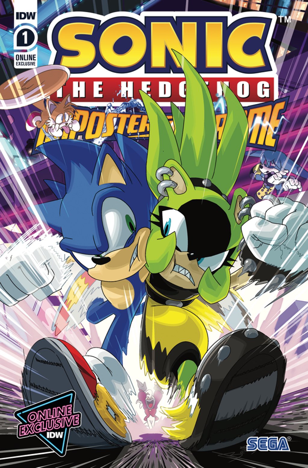 IDWSonicNews på X: Sonic the Hedgehog: Imposter Syndrome #1 &