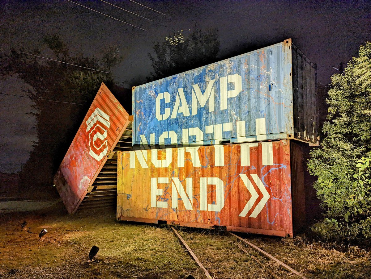 NTH_INC's tweet photo. Fun and inspirational visit to Camp North End as part of #ICLV2022 https://t.co/xgOmY3hZAu