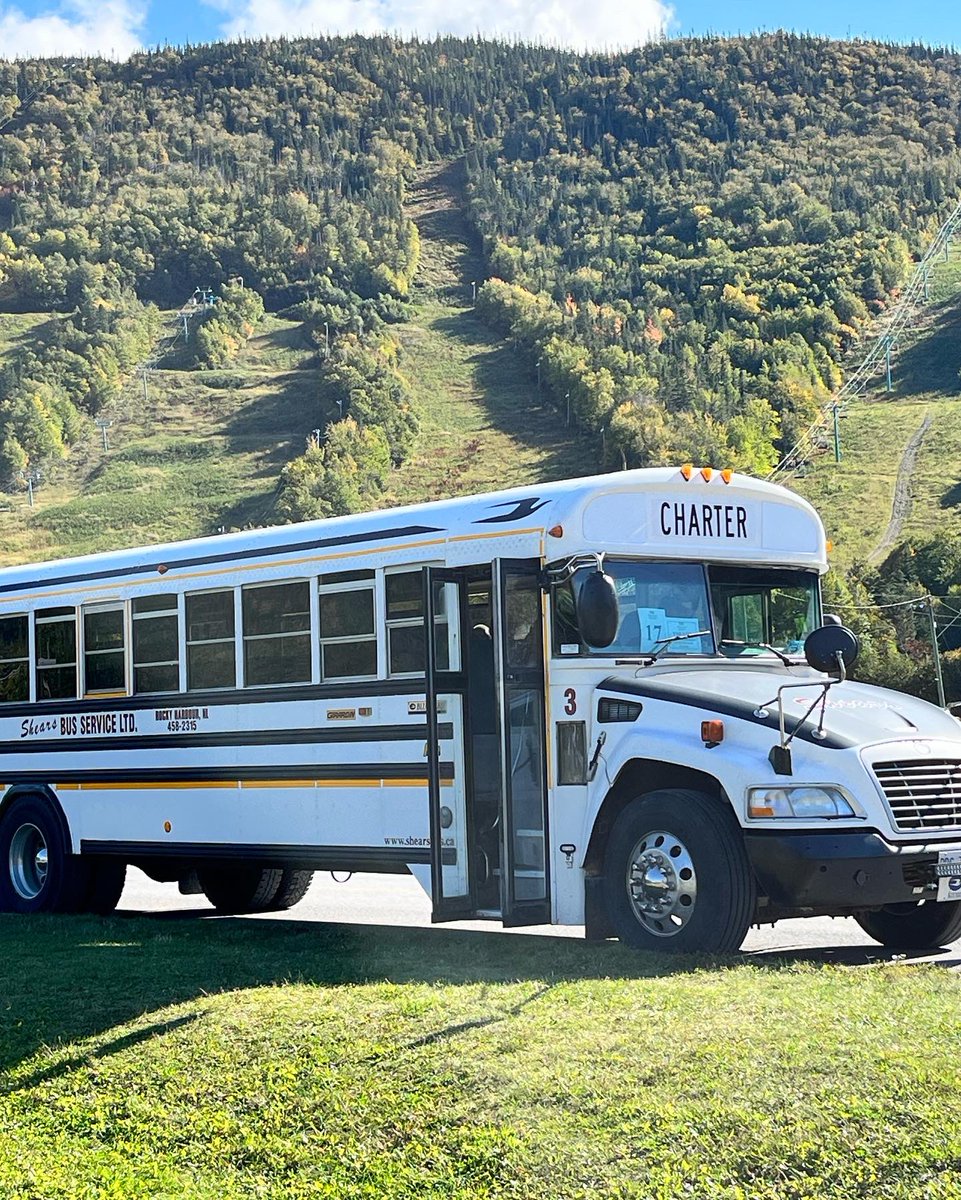 emmawatts317's tweet photo. We were super excited to ride on an actual American style school bus, Cornerbrook use these for the tours, shuttle service and for running the kids around 🤩@PrincessCruises @PrincessUKmedia #skyprincess #cornerbrook #captcook https://t.co/sPjawXqaEi