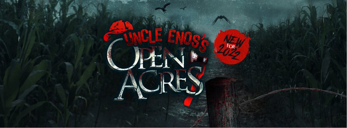 ❗️Brand New For 2022 - Uncle Enos's Open Acres❗️

Introducing our brand new and 6th attraction for 2022! 

Enjoy 6 outstanding attractions and The Unfair Funfair, the extended scare zone, this season!

🎟️Get 10% OFF all tickets now: xtremescreampark.co.uk