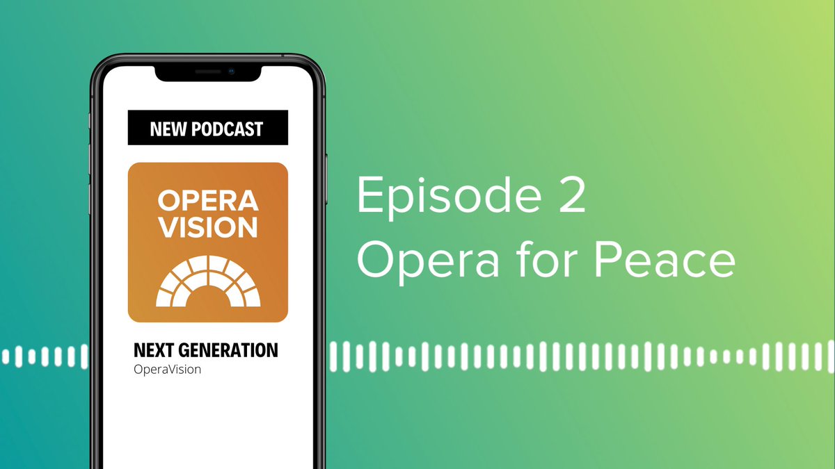 OperaVision_eu's tweet photo. Next generation podcast: Episode2⃣! 
We head to Rome for the inaugural academy of @operaforpeace_. We meet (and hear) four young artists &amp; hear fascinating insights from experts such as @thomashampson. 

🎙️ Listen now: https://t.co/keLYwH7ZRH https://t.co/8ZdRHFyybH