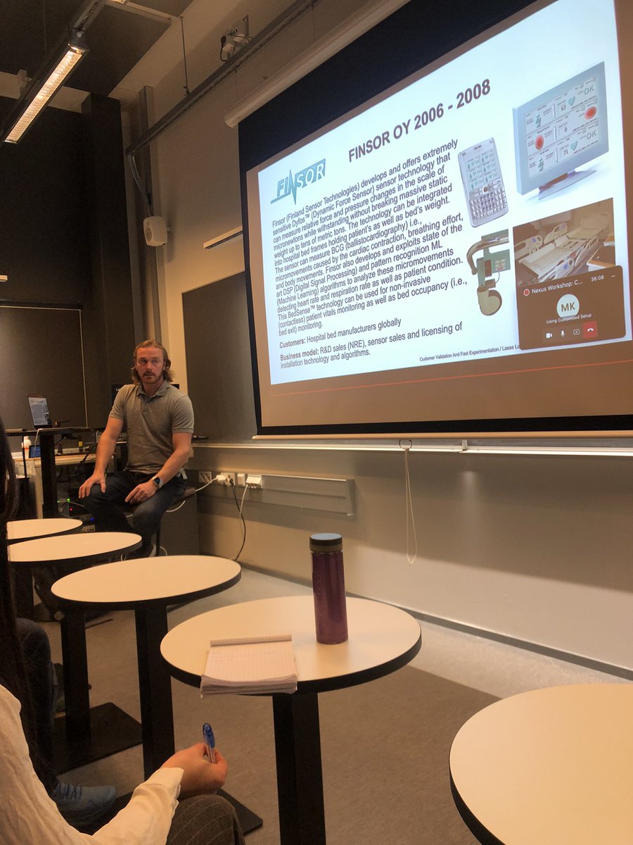 AiLobeHealth's tweet photo. Today expert workshop on testing, rapid experimenting and understanding customer value: product market fit/problem solution fit by Lasse Leppäkorpi  at the NEXUS #DeepTech &amp; #AI incubator
@IncubatorsUH https://t.co/kJv6am1ulm