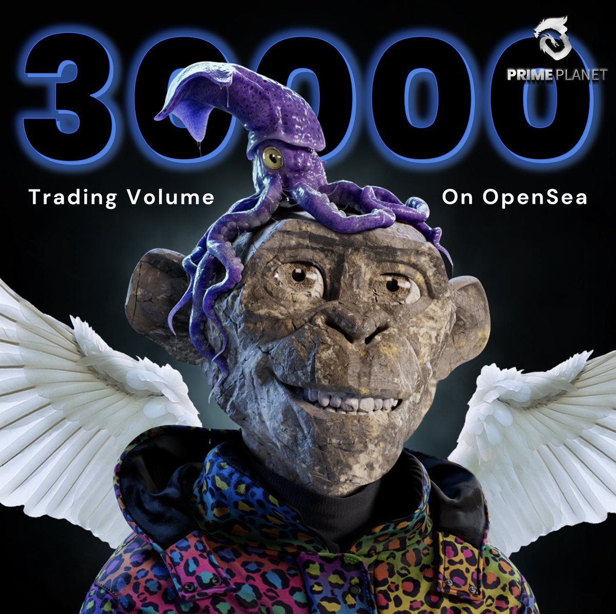PrimeApePlanet's tweet photo. 🌟30,000ETH Trading Volume🌟

Aloha Prime Fam, Prime Ape Planet has crossed the 30,000eth trading volume mark on OpenSea, making it the 57th project in history to ever do that!

Thanks for the constant support. It’s been a climb, but the view will be great! 💙💙💙 https://t.co/TrYTNJHrYt