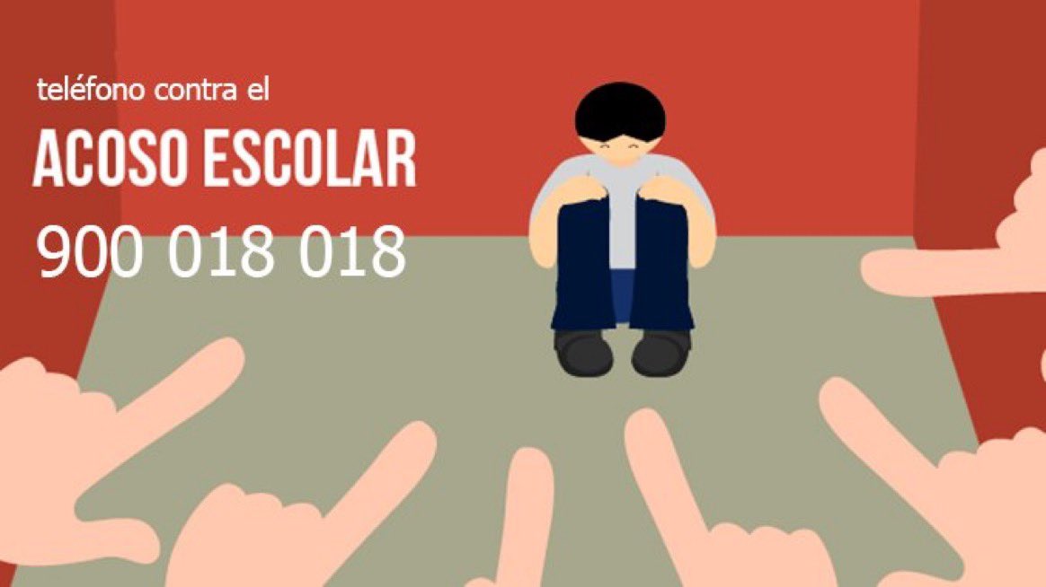 SaraSalamo's tweet photo. Ya está funcionando el teléfono contra el acoso escolar.

Copia y pega o RT 💙🫶 https://t.co/TojlM78BRr
