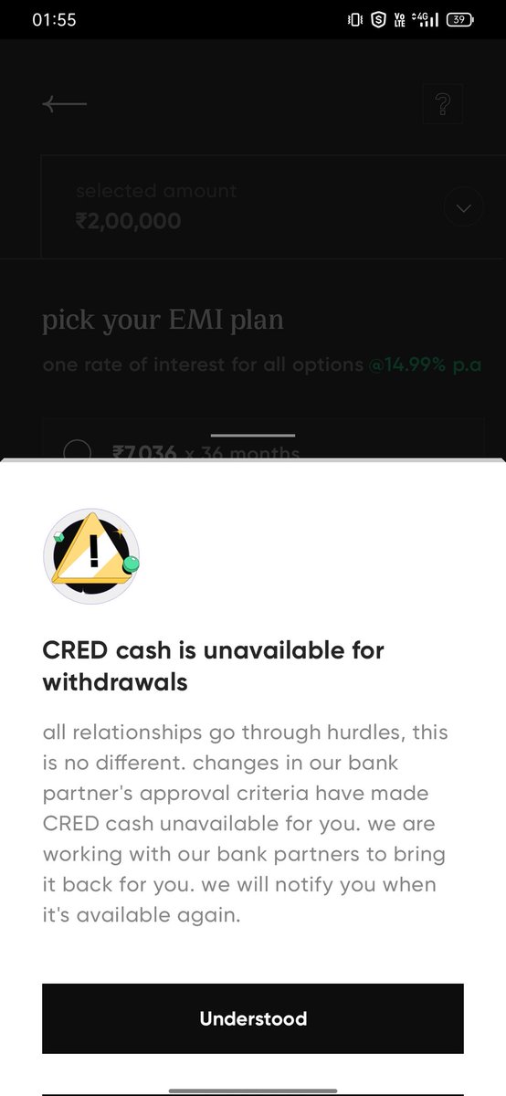 RahulDatarta's tweet photo. @CRED_support  cred offering loan but after kyc .... nothing https://t.co/CBZu3RtBo7