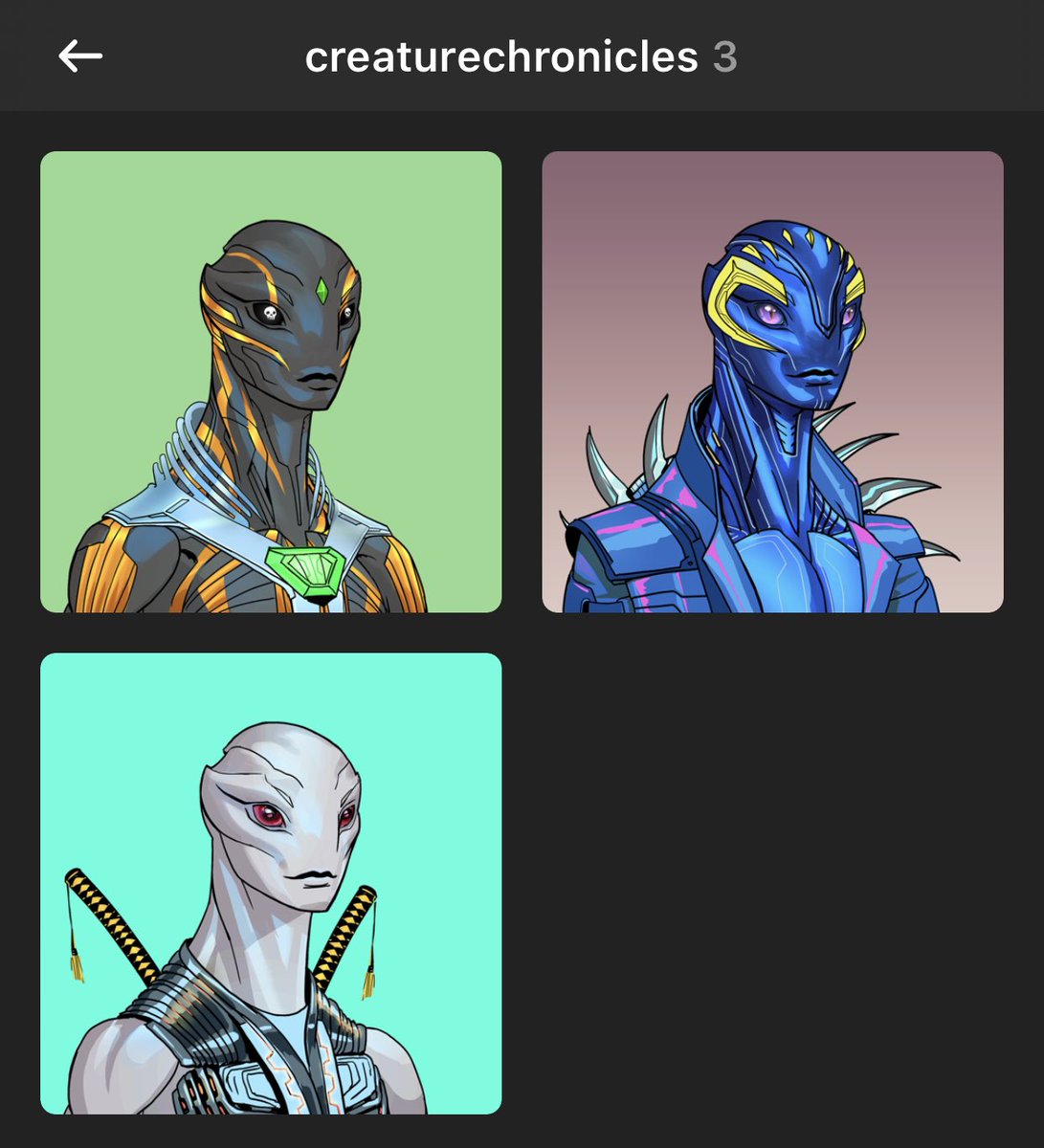 thatGuyxxxD's tweet photo. @creature_chron 🔥🔥🔥 add in the announcement dolphin ent. Just announced can’t wait to see what this team has in store #creaturechronicles #NFTs #SolanaNFTs https://t.co/J3PapiIGqG